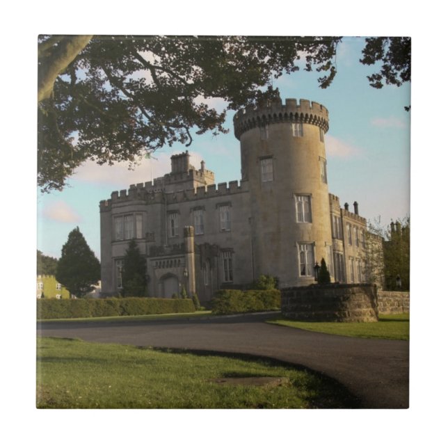 In Ireland, the Dromoland Castle side entrance Ceramic Tile (Front)