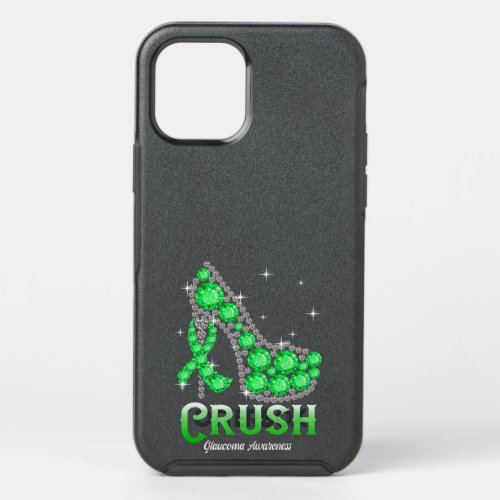 In January We Wear Green High Heels Crush Glaucoma OtterBox Symmetry iPhone 12 Pro Case