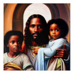 In Jesus Loving Arms Acrylic Wall Art