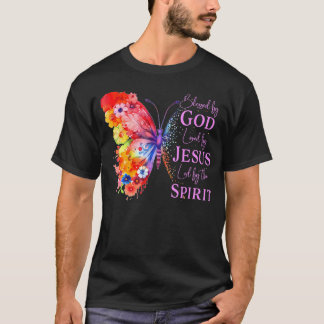 In Jesus Name I Play Guitar Christian Band Guitar T-Shirt