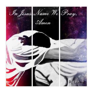 In Jesus Name We Pray, Amen Triptych