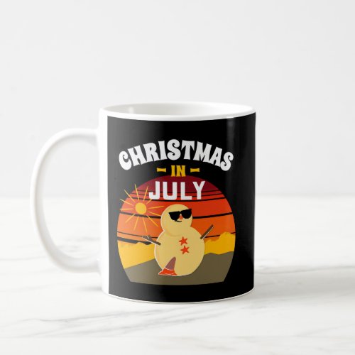 In July For Snowman Hawaii Coffee Mug