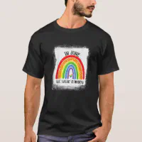 In June We Wear Rainbow Colors Shirt, Pride Month T-Shirt, Pride Month  Merch - Bring Your Ideas, Thoughts And Imaginations Into Reality Today