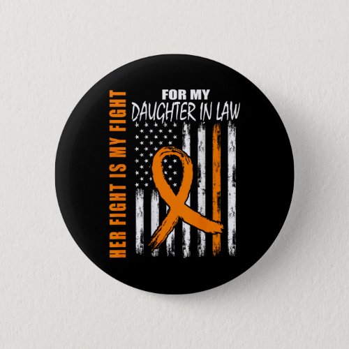 In Law Multiple Sclerosis Awareness Ms Flag On Bac Button