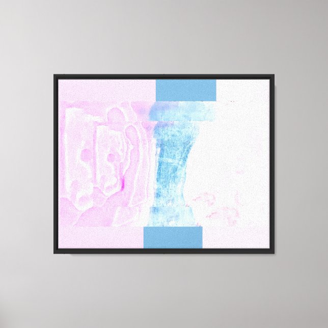 In Lights Levels Of Cotton Candy Canvas Print (Front)
