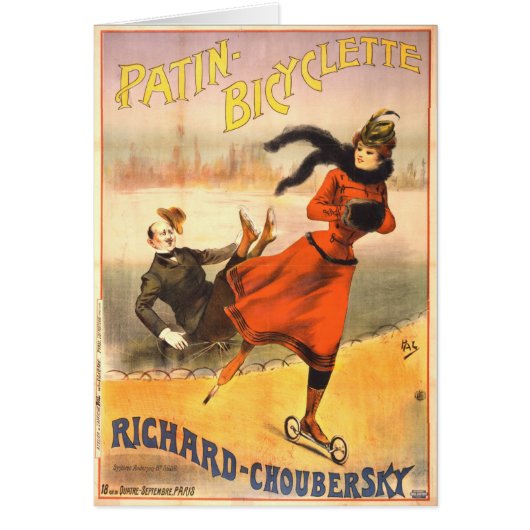 In-Line Skates 1890 Cards (Front)