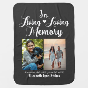 In Living and Loving Memory Baby Blanket
