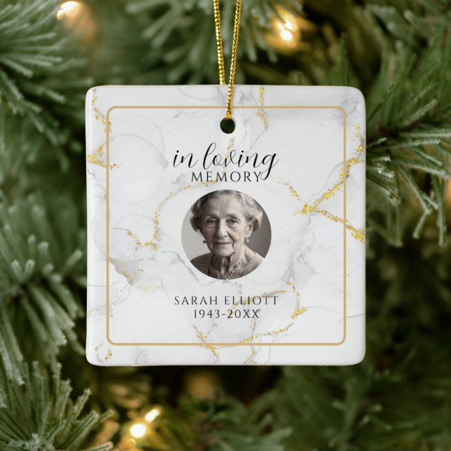 In living memory, funeral, loved one Ornament (Tree)