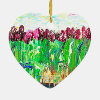 In Love Ceramic Ornament