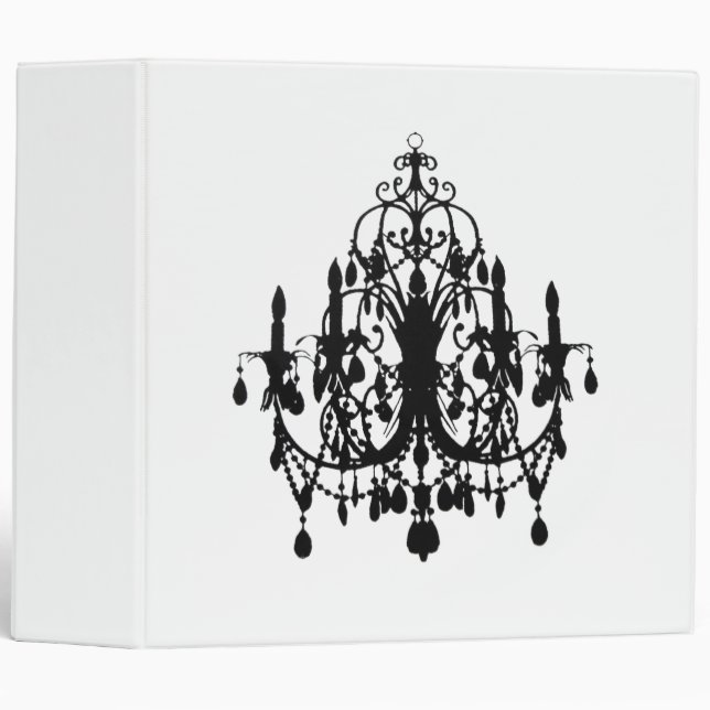 In Love Chandelier ~ Binder / Photo Album (Front/Spine)