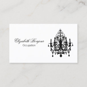 In Love Chandelier - (Change Color) Business Card