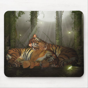 In Love, Chinese Year Of The Tiger Mousepad