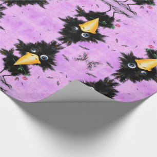 In Love Crow - Funny Wrapping Paper