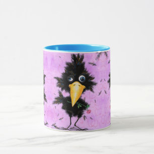 In Love Crow - Gentleman - Add Your Text / Name Mug