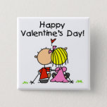 In Love Happy Valentine&#39;s Day Button at Zazzle