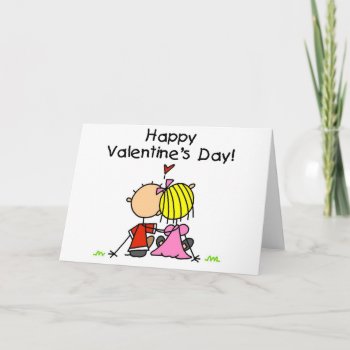 In Love Happy Valentine's Day Holiday Card by valentines_store at Zazzle