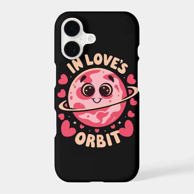  In Love Orbit Iphone Case (Back)
