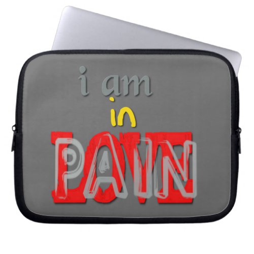 In Love Pain Laptop Sleeve