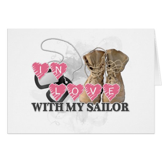 In love Sailor Cards (Front Horizontal)