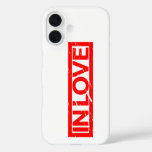 In love Stamp iPhone 16 Case