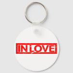 In love Stamp Keychain