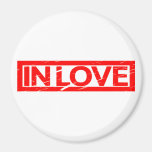 In love Stamp Magnet