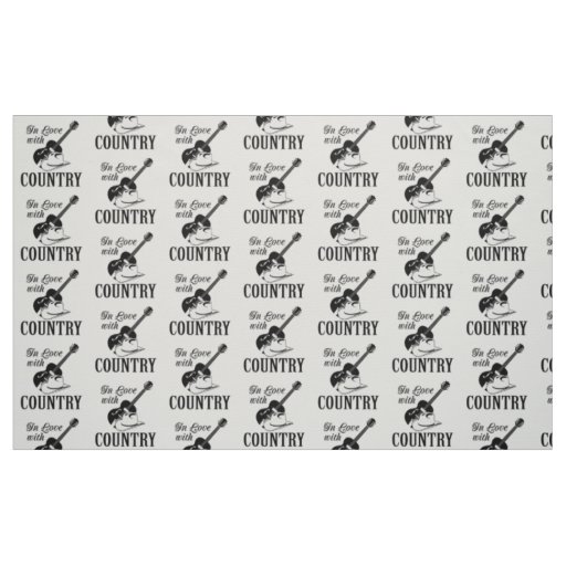 In love with country fabric