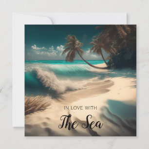 In Love with the Sea Tropical Art