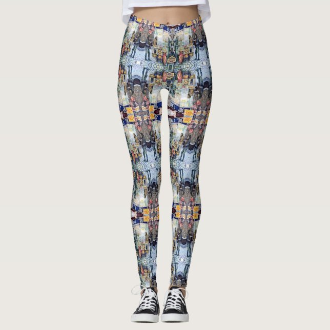 In Love with Trouble, And In Trouble with Love Leggings (Front)