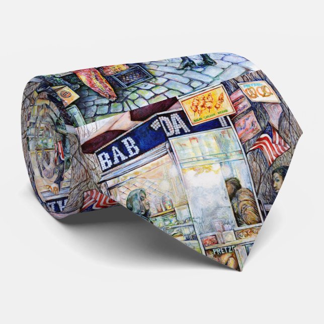 In Love with Trouble, And In Trouble with Love Neck Tie (Rolled)