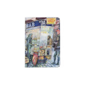 In Love with Trouble, And In Trouble with Love Passport Holder (Front)