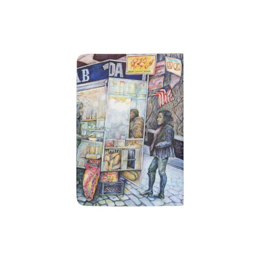 In Love with Trouble, And In Trouble with Love Passport Holder (Back)