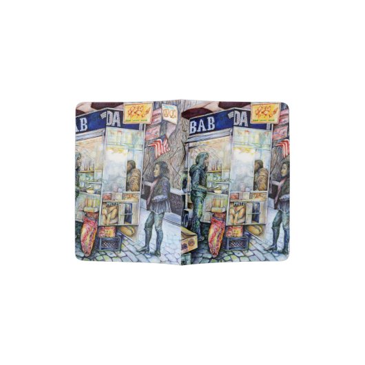 In Love with Trouble, And In Trouble with Love Passport Holder (Opened)