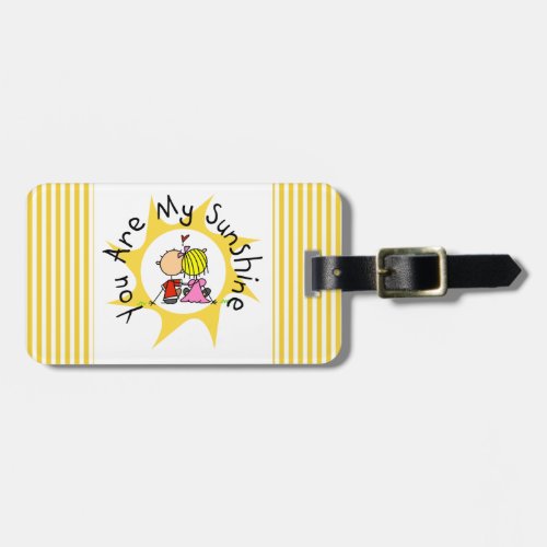 In Love You Are My Sunshine Luggage Tag