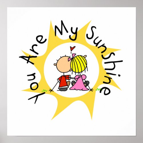 In Love You Are My Sunshine Poster