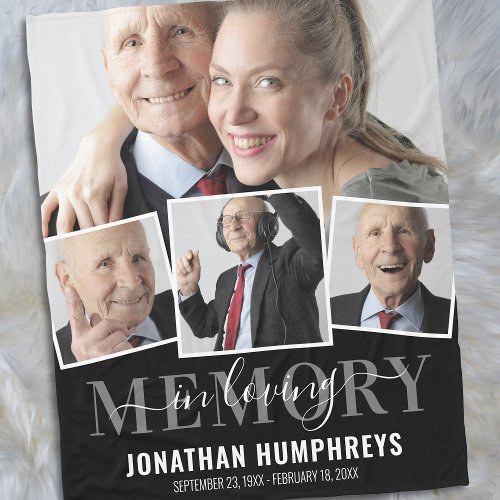 In Loving Memory 4 Photo Memorial