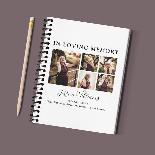 In Loving Memory  9 Photo  Memorial Guest Book