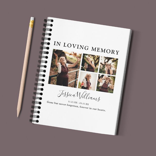 In Loving Memory | 9 Photo | Memorial Guest Book (Creator Uploaded)