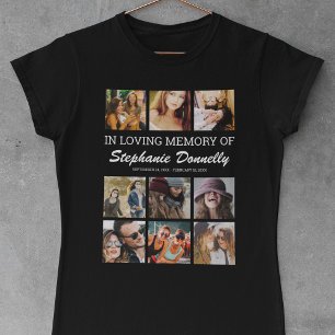 In Loving Memory 9-Photo Memorial T-Shirt