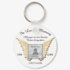 In Loving Memory Add Photo Keychain