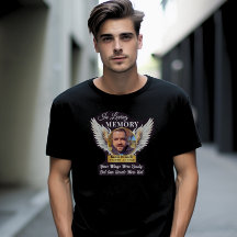 In Loving Memory Angel Wings Photo Memorial