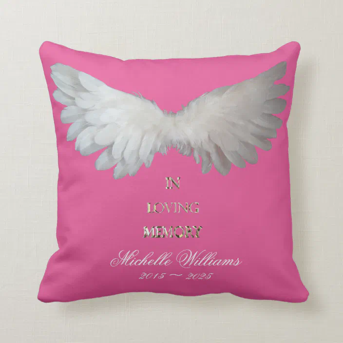 16x16 Heaven Memorial Throw Pillow Multicolor Love Mom Shop Rememberence Christmast 