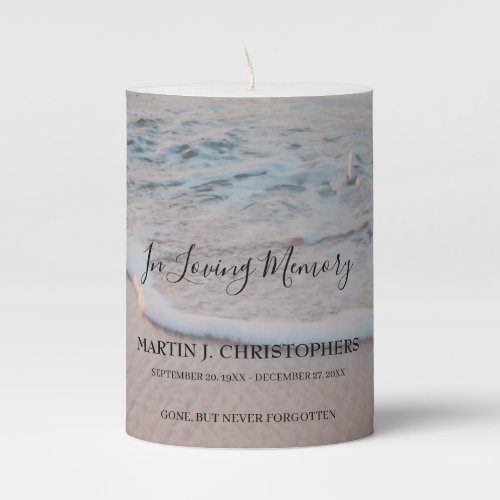 In Loving Memory Beach Memorial Tribute