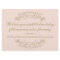 In Loving Memory Blush Antique Flourish Wedding