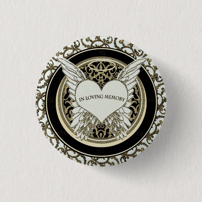 In Loving Memory Button (Front)