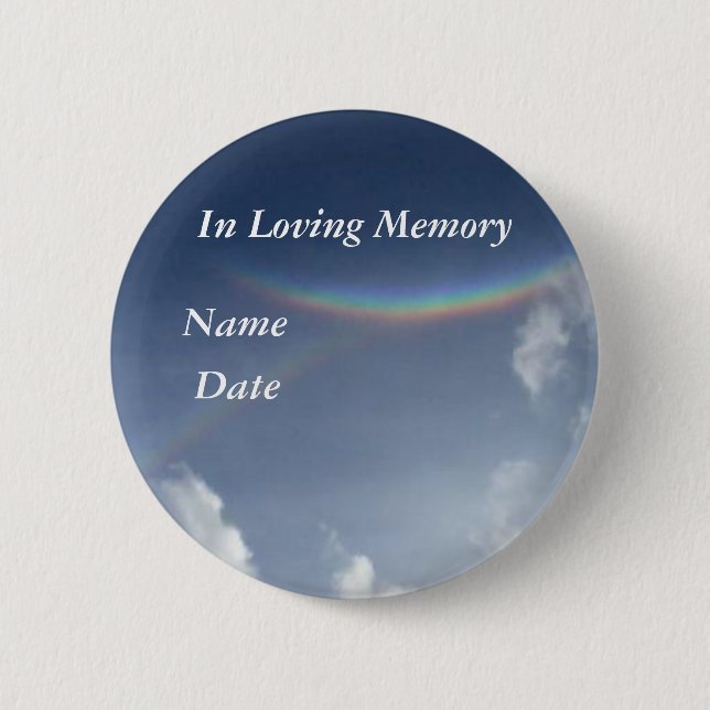 In Loving Memory Button (Front)