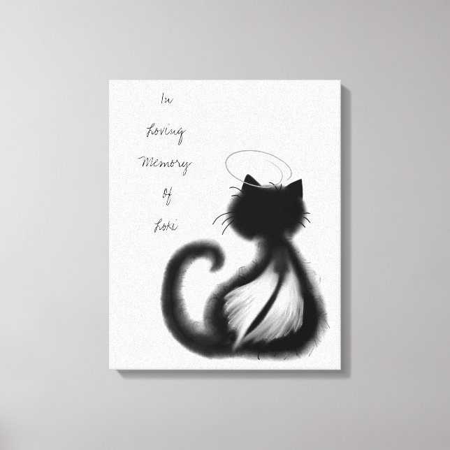 In Loving Memory Canvas Print (Front)