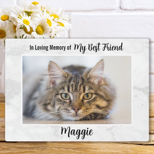 In Loving Memory _ Cat Memorial Pet Loss Sympathy Plaque