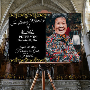 In Loving Memory - Celebration Of Life 1 Photo Foam Board