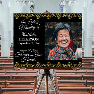 In Loving Memory - Celebration Of Life 1 Photo Foam Board